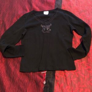 Southern steel Easyriders l long sleeve teeshirt, purple embroidery, brand new